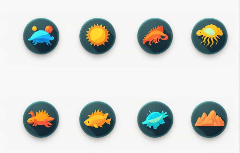 Which is a difference between the Paleozoic and Mesozoic era