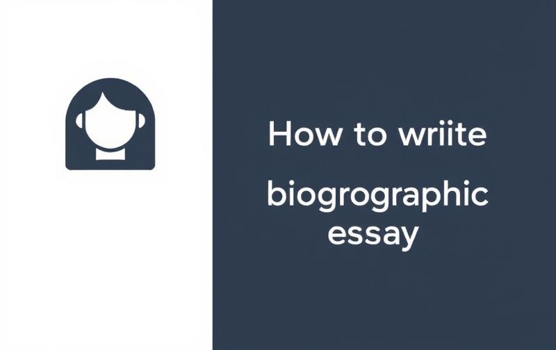 How To Write A Biographical Essay