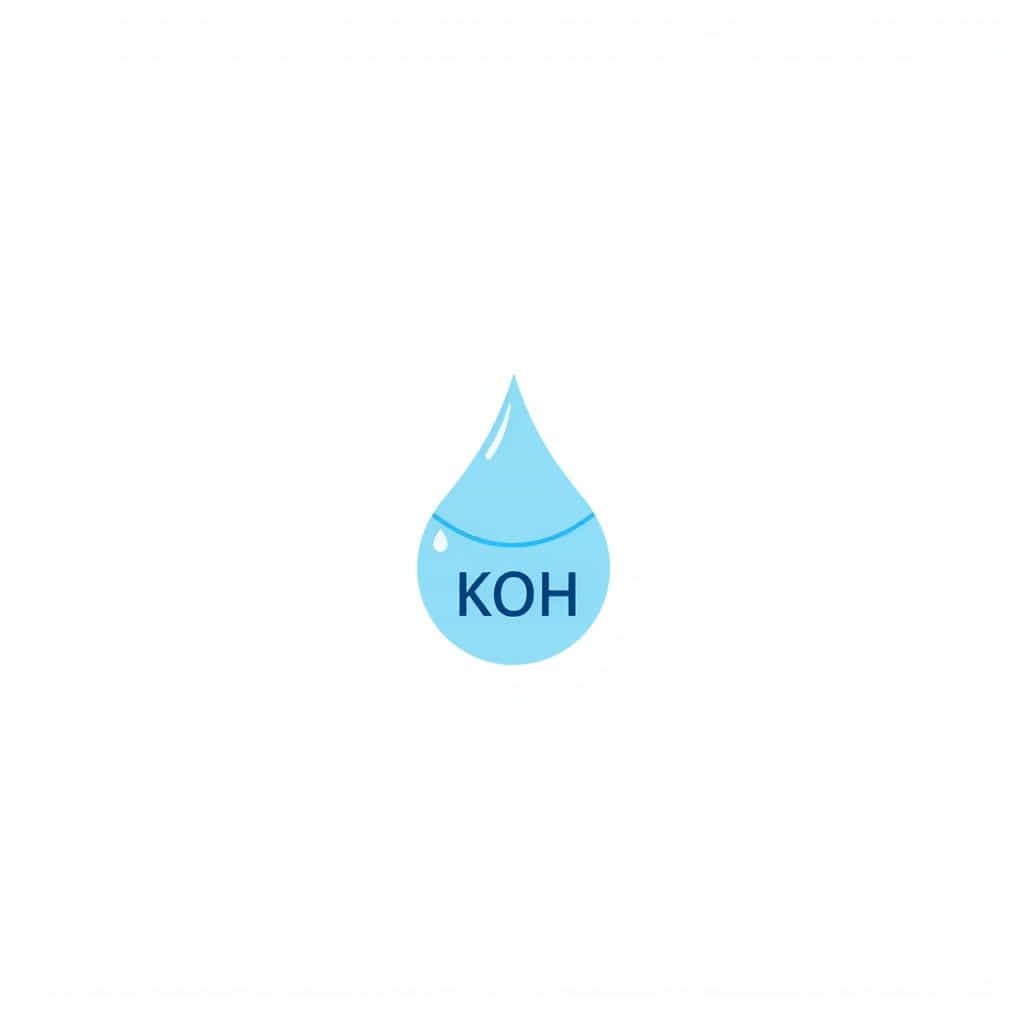 A Solution Of Koh Hydrolyses